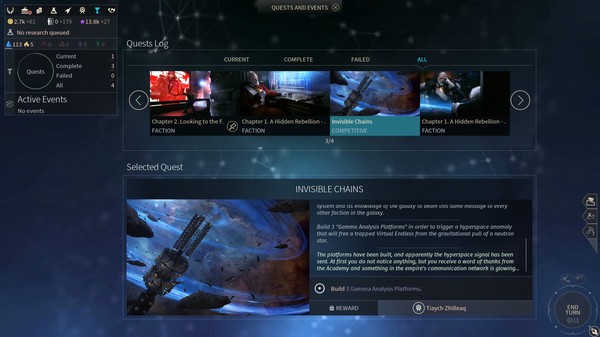 ENDLESS™ Space 2 - Stellar Prisoner Update
