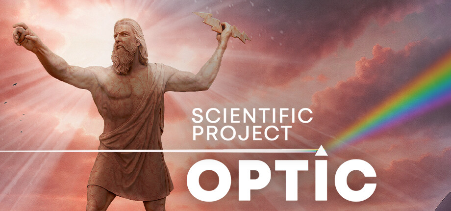 Scientific project: Optic cover art