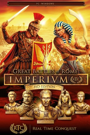 Cover art of Imperivm RTC - HD Edition "Great Battles of Rome"