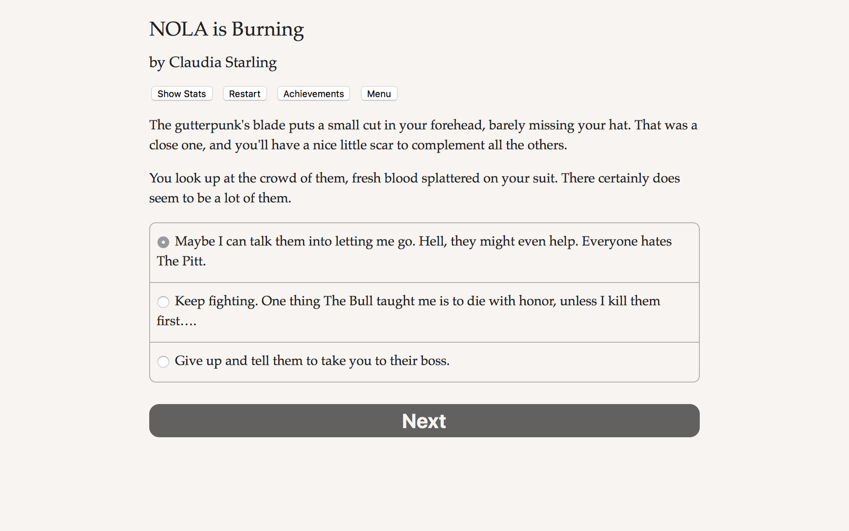 NOLA is Burning Demo Featured Screenshot #1