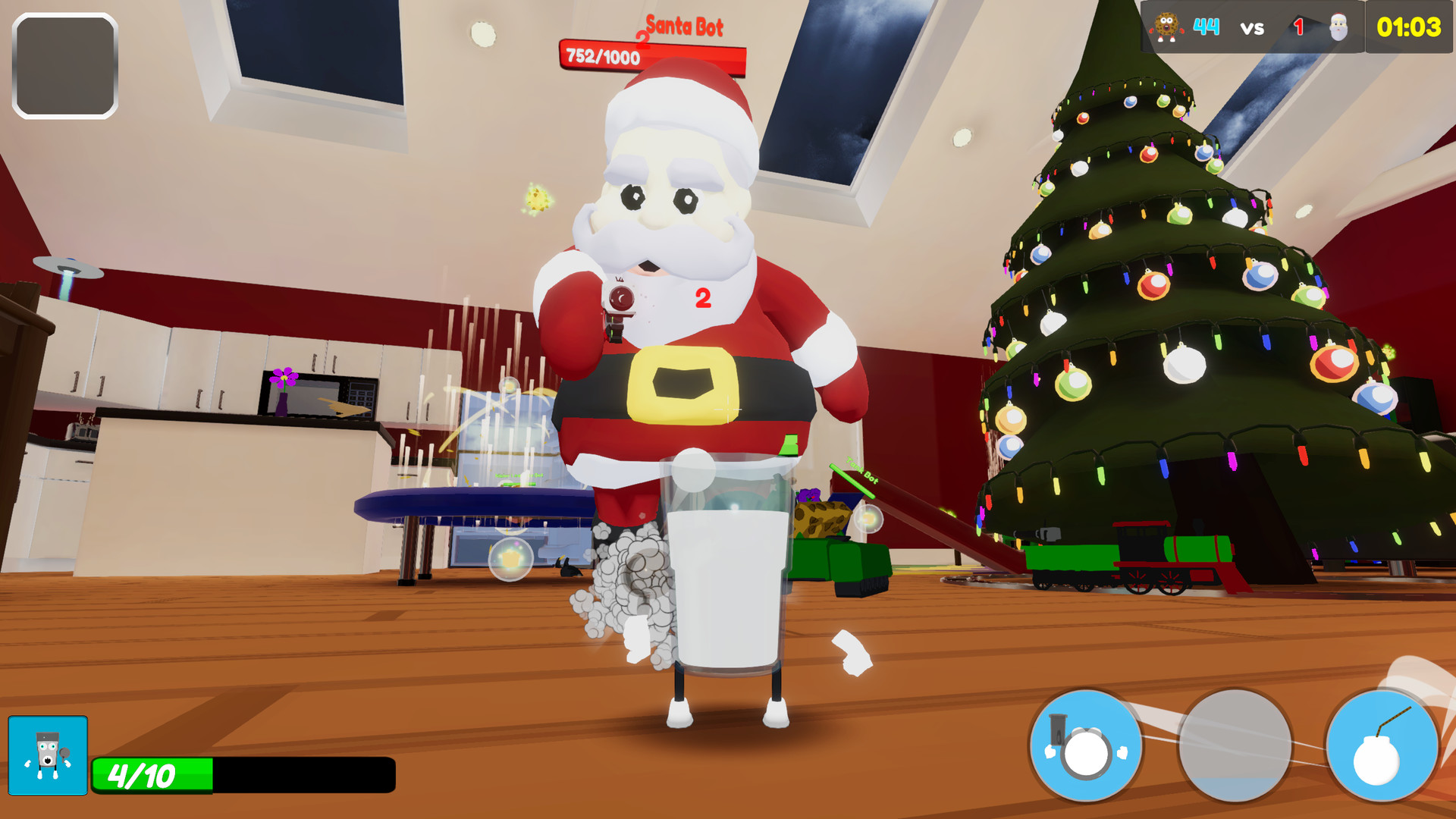#2. Cookies vs. Claus (Steam) 由: Evil Tortilla Games