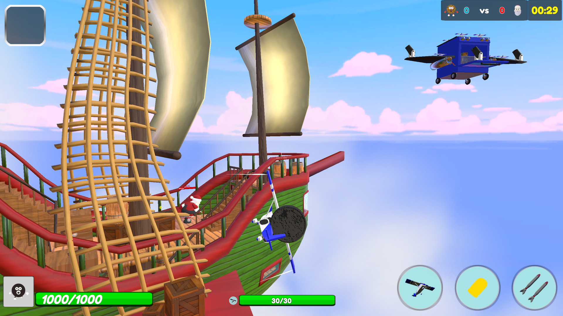 #4. Cookies vs. Claus (Steam) 由: Evil Tortilla Games