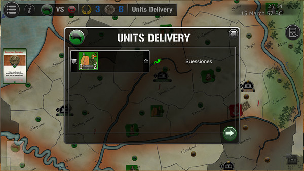 Wars Across the World: Caesar 57 screenshot 8