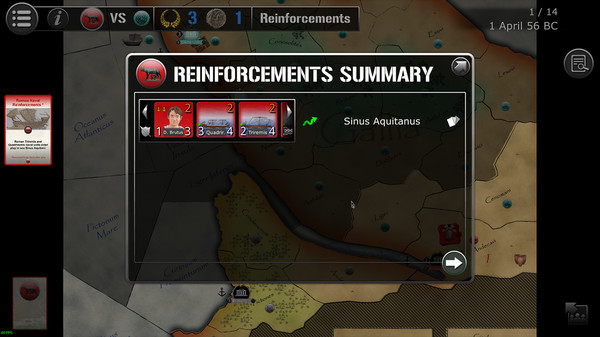 Wars Across the World: Caesar 56