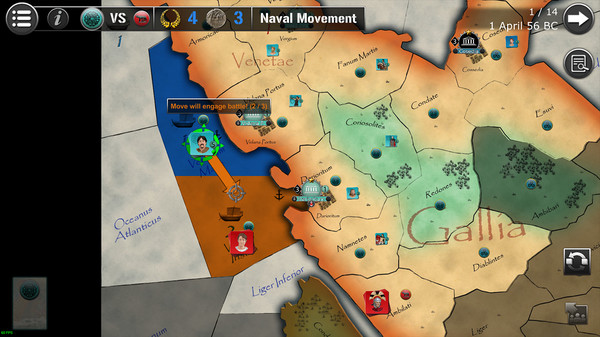 Wars Across the World: Caesar 56