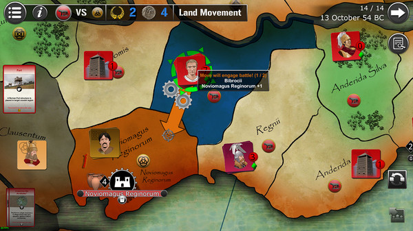 Wars Across the World: Caesar 54
