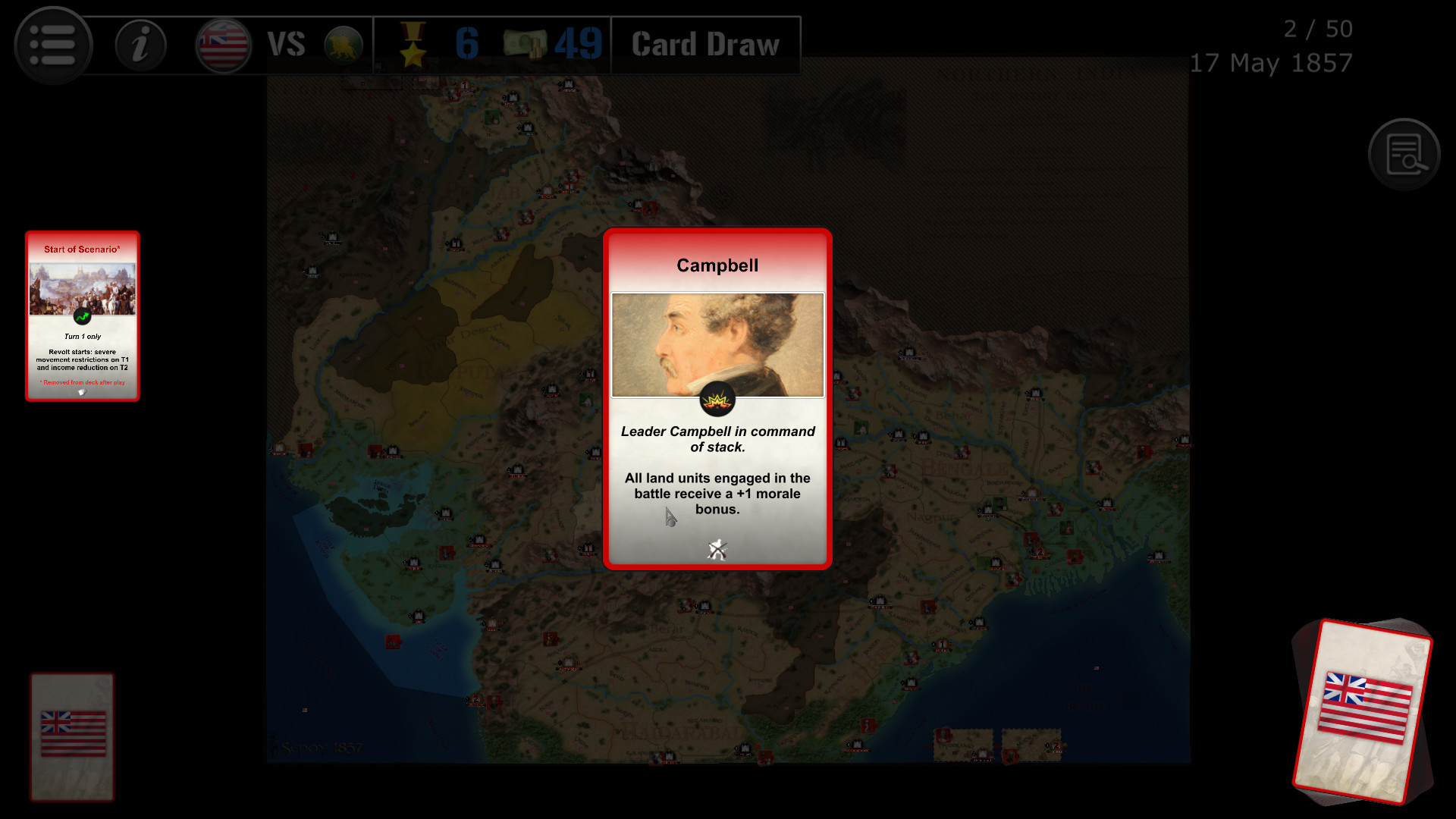 Wars Across the World: Sepoy 1857 Featured Screenshot #1