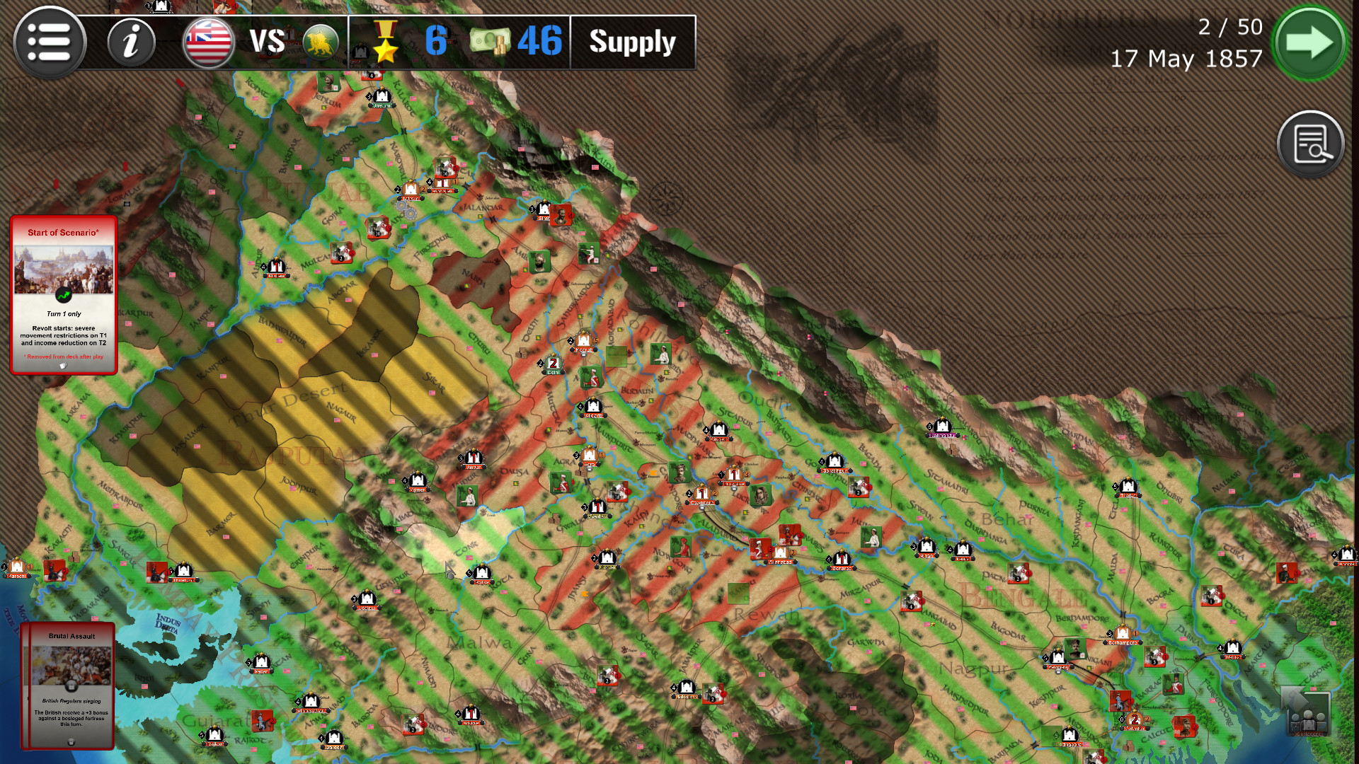 Wars Across the World: Sepoy 1857 screenshot 4