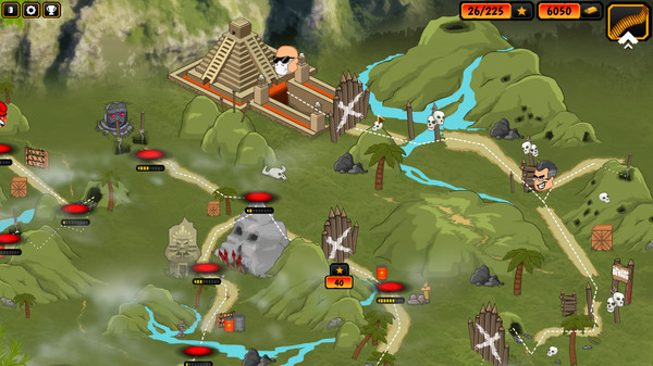 Screenshot z Rogue Buddies - Aztek Gold