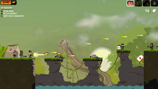 Screenshot z Rogue Buddies - Aztek Gold