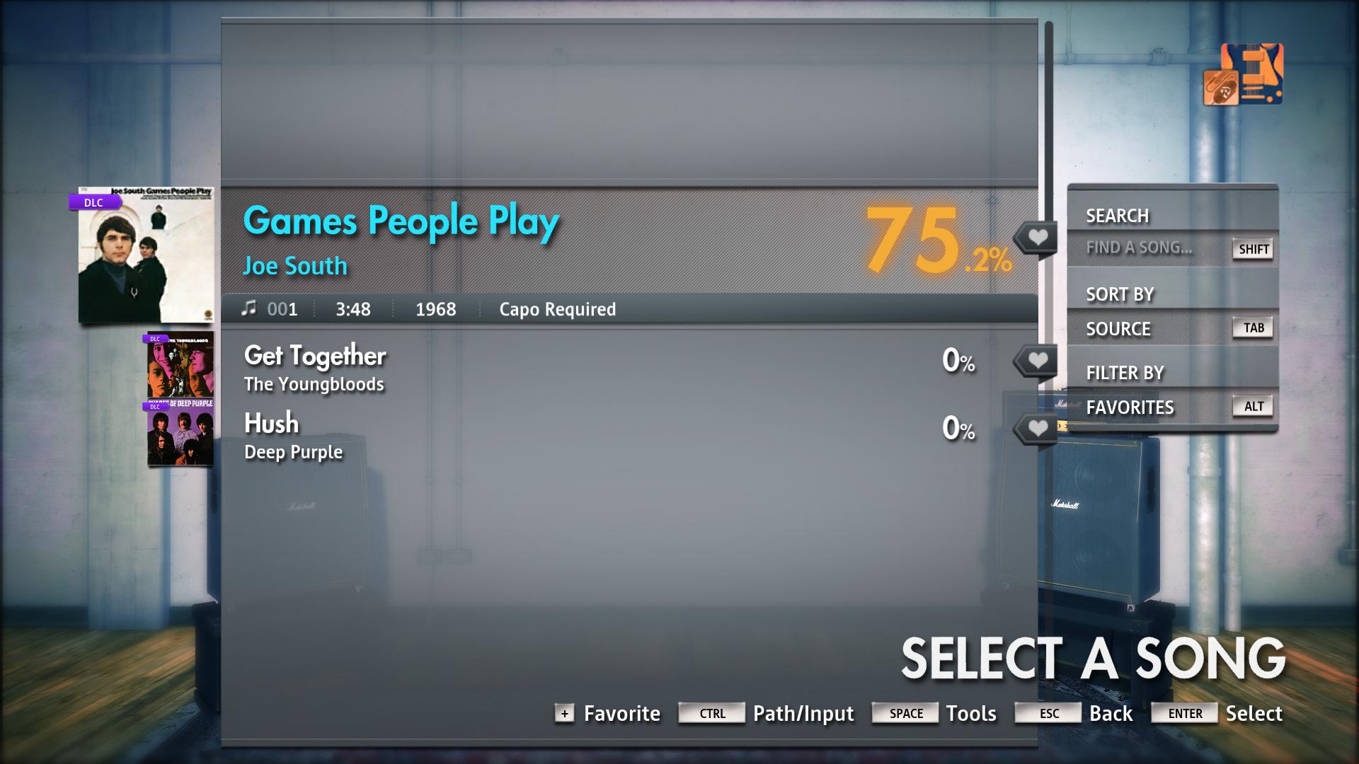 Rocksmith® 2014 Edition – Remastered – Joe South - “Games People Play” Featured Screenshot #1