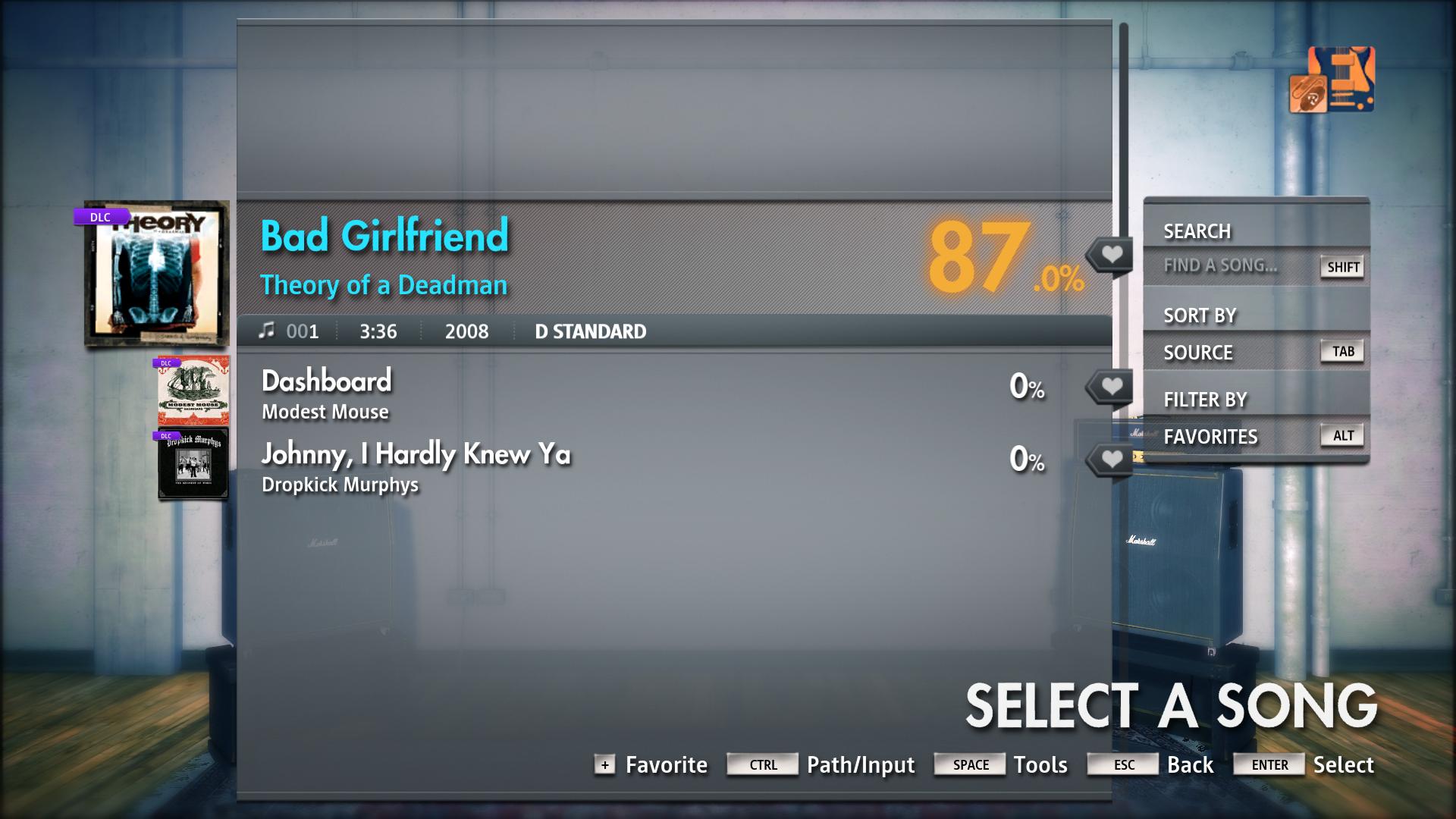 Rocksmith® 2014 Edition – Remastered – Theory of a Deadman - “Bad Girlfriend” Featured Screenshot #1