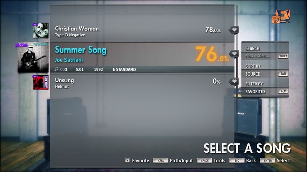 Rocksmith® 2014 Edition – Remastered – Joe Satriani - “Summer Song”