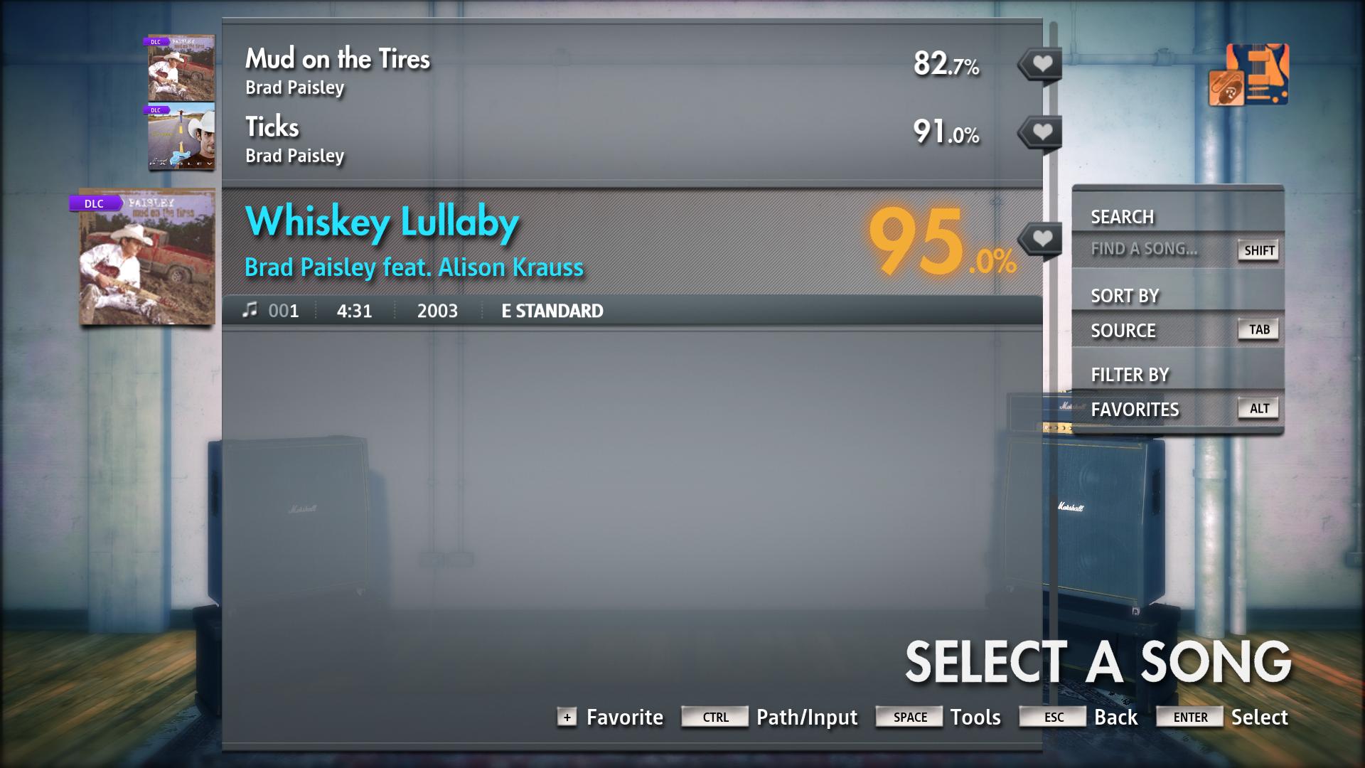 Rocksmith® 2014 Edition – Remastered – Brad Paisley ft. Alison Krauss- “Whiskey Lullaby” Featured Screenshot #1