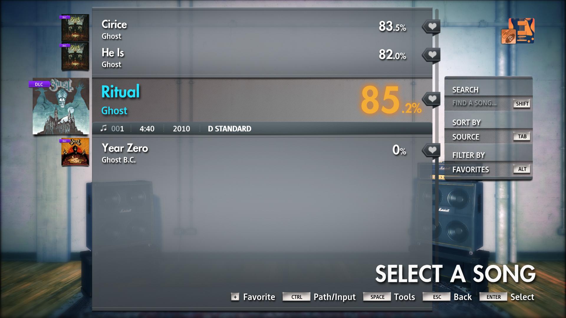Rocksmith® 2014 Edition – Remastered – Ghost - “Ritual” Featured Screenshot #1