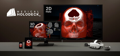Medicalholodeck Spatial OS : entraîner la chirurgie, créer des jumeaux numériques avec l’IA et le DICOM, et étudier l’anatomie humaine