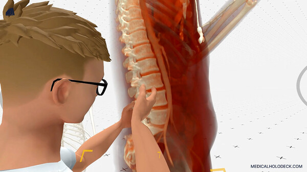 Medicalholodeck’s Spatial OS: Train surgery, create digital twins with AI and DICOM, and study human anatomy and medicine screenshot 5
