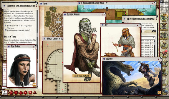 Fantasy Grounds - Pathfinder RPG - Mummy's Mask AP 3: Shifting Sands (PFRPG)