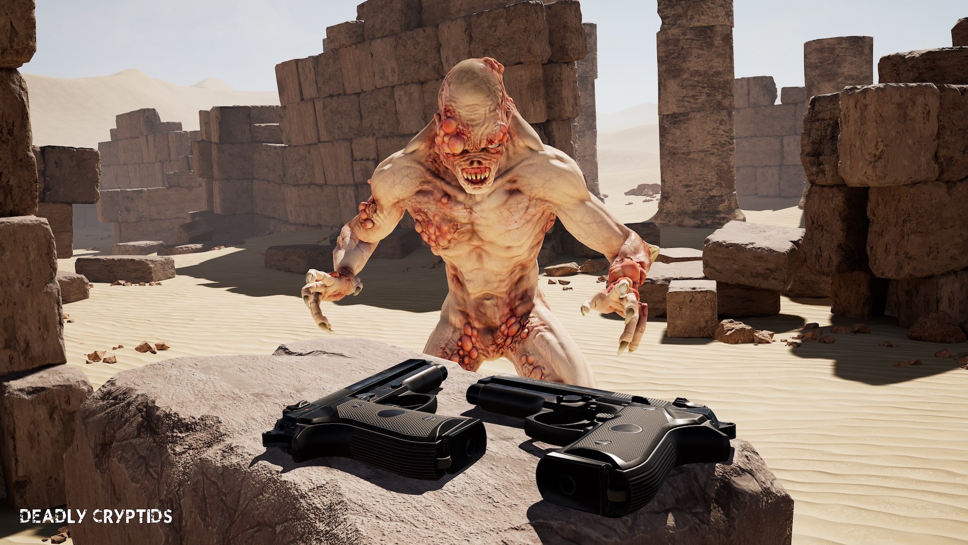 #1. Deadly Cryptids (Steam) By: Flow VR