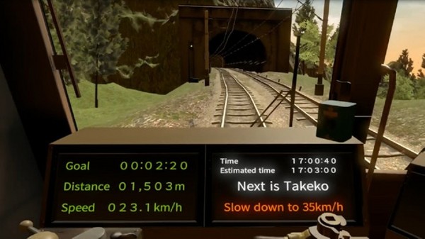 Screenshot z 鉄道運転士 Railroad operator