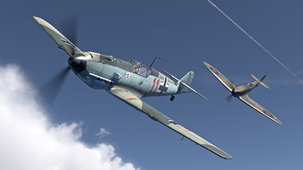 Screenshot z IL-2 Sturmovik: Cliffs of Dover Blitz Screenshot z IL-2 Sturmovik: Cliffs of Dover Blitz