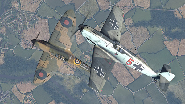 Screenshot z IL-2 Sturmovik: Cliffs of Dover Blitz Screenshot z IL-2 Sturmovik: Cliffs of Dover Blitz
