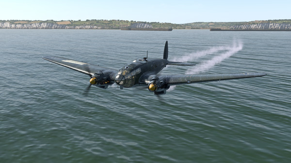 Screenshot z IL-2 Sturmovik: Cliffs of Dover Blitz Screenshot z IL-2 Sturmovik: Cliffs of Dover Blitz