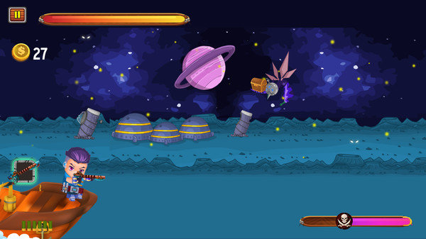 Captain vs Sky Pirates - Moon Base
