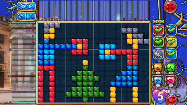 Скриншот 4 из игры Travel Mosaics 6: Christmas Around the World
