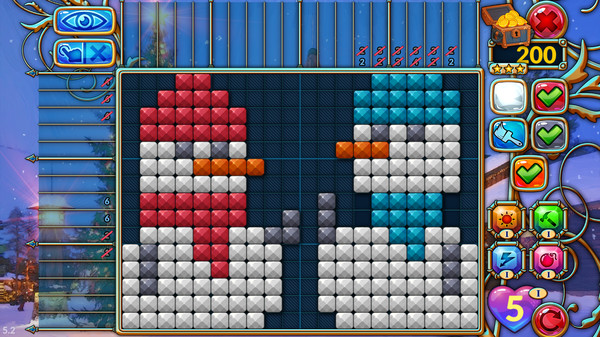 Скриншот 2 из игры Travel Mosaics 6: Christmas Around the World