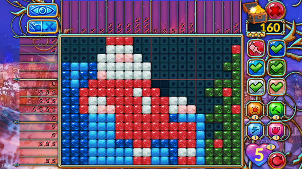 Скриншот 3 из игры Travel Mosaics 6: Christmas Around the World