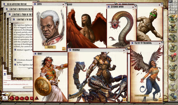 Fantasy Grounds - Pathfinder RPG - Mummy's Mask AP 4: Secrets of the Sphinx (PFRPG)