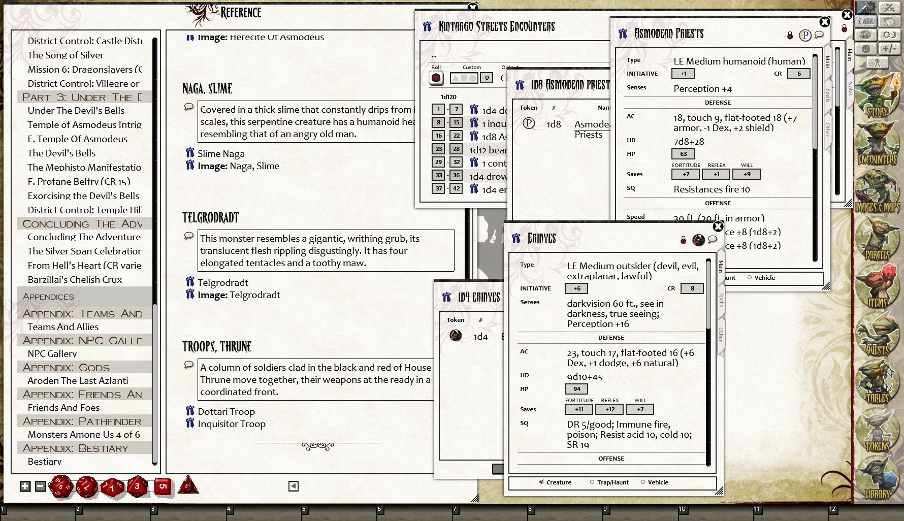 Fantasy Grounds - Pathfinder RPG - Hell's Rebels  AP 4: A Song of Silver (PFRPG) Featured Screenshot #1