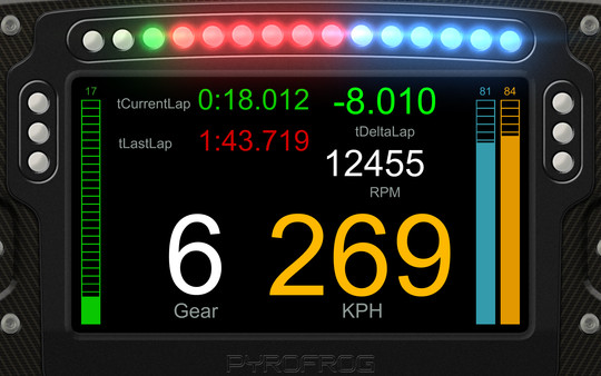 DashPanel - rFactor Full Data