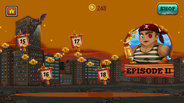 Captain vs Sky Pirates - Post Apocalyptic City