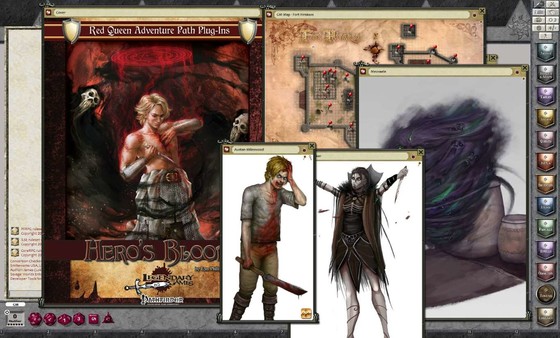 Fantasy Grounds - Hero's Blood (PFRPG)