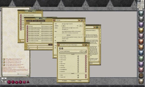 Fantasy Grounds - Mythic Monsters #13: Dragons (PFRPG)