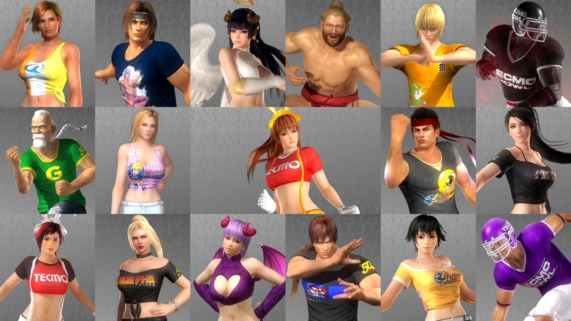 DOA5LR TECMO 50th Anniversary Costume Set Featured Screenshot #1