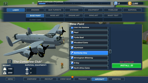 Bomber Crew Skin Pack 2
