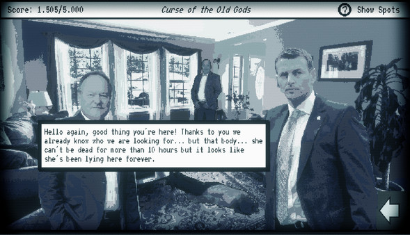 Screenshot z Curse of the Old Gods Screenshot z Curse of the Old Gods