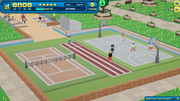 Gym Empire - Gym Tycoon Sim Management