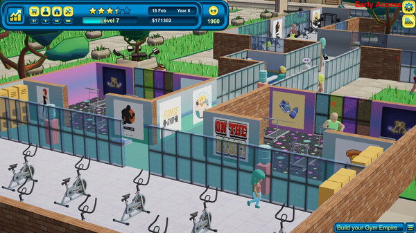 Gym Empire - Gym Tycoon Sim Management