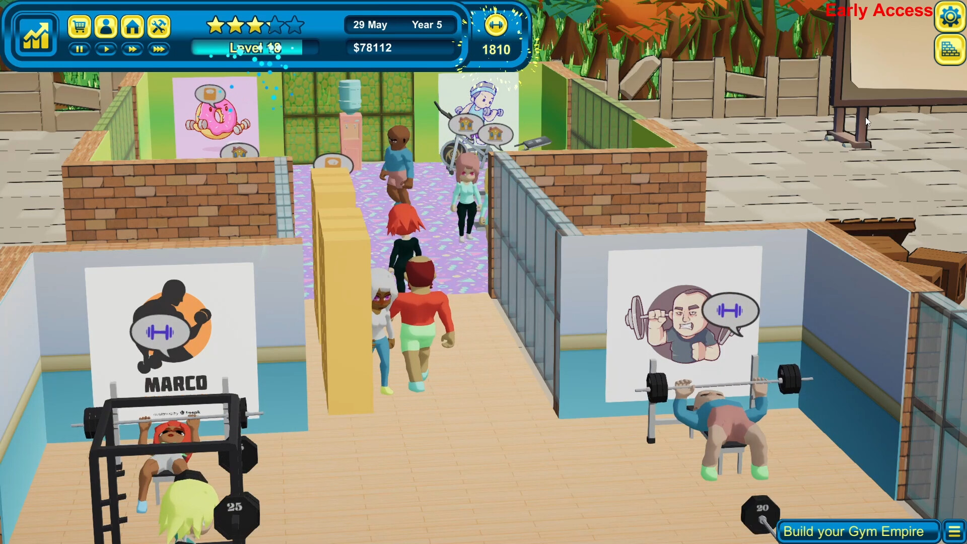 Gym Empire - Idle Gym Tycoon Management screenshot 20