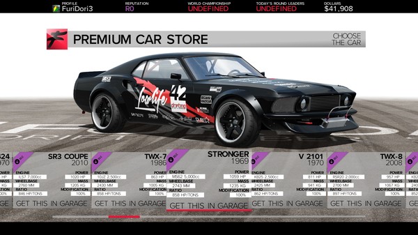 FURIDASHI - PREMIUM CAR: 1969 STRONGER