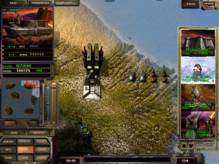 Screenshot z M.A.X. 2: Mechanized Assault & Exploration Screenshot z M.A.X. 2: Mechanized Assault & Exploration