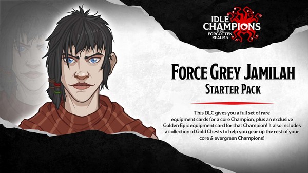 Idle Champions - Force Grey Jamilah Starter Pack