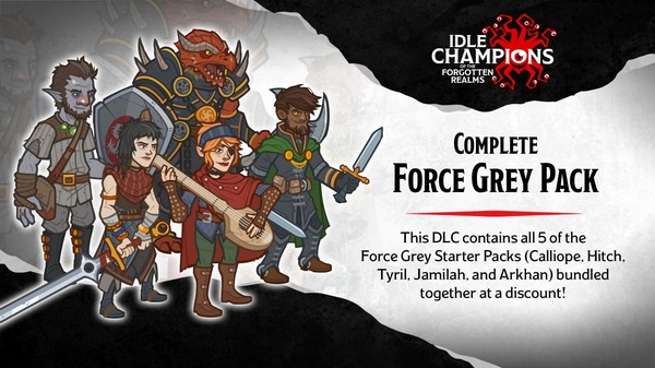 Idle Champions - Complete Force Grey Pack