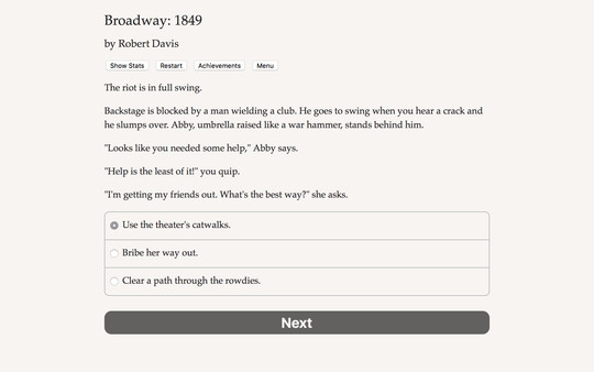 Broadway: 1849