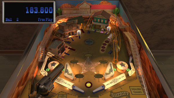 Malzbie's Pinball Collection - Sheriff Table