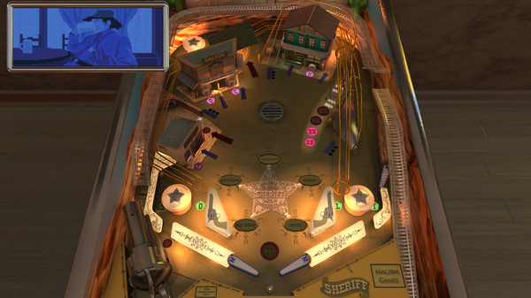 Malzbie's Pinball Collection - Sheriff Table